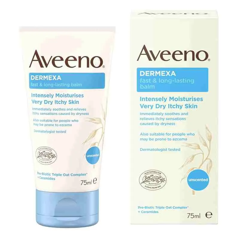 Aveeno Dermexa Anti-Itch Fast & Long Lasting Balm 75ml