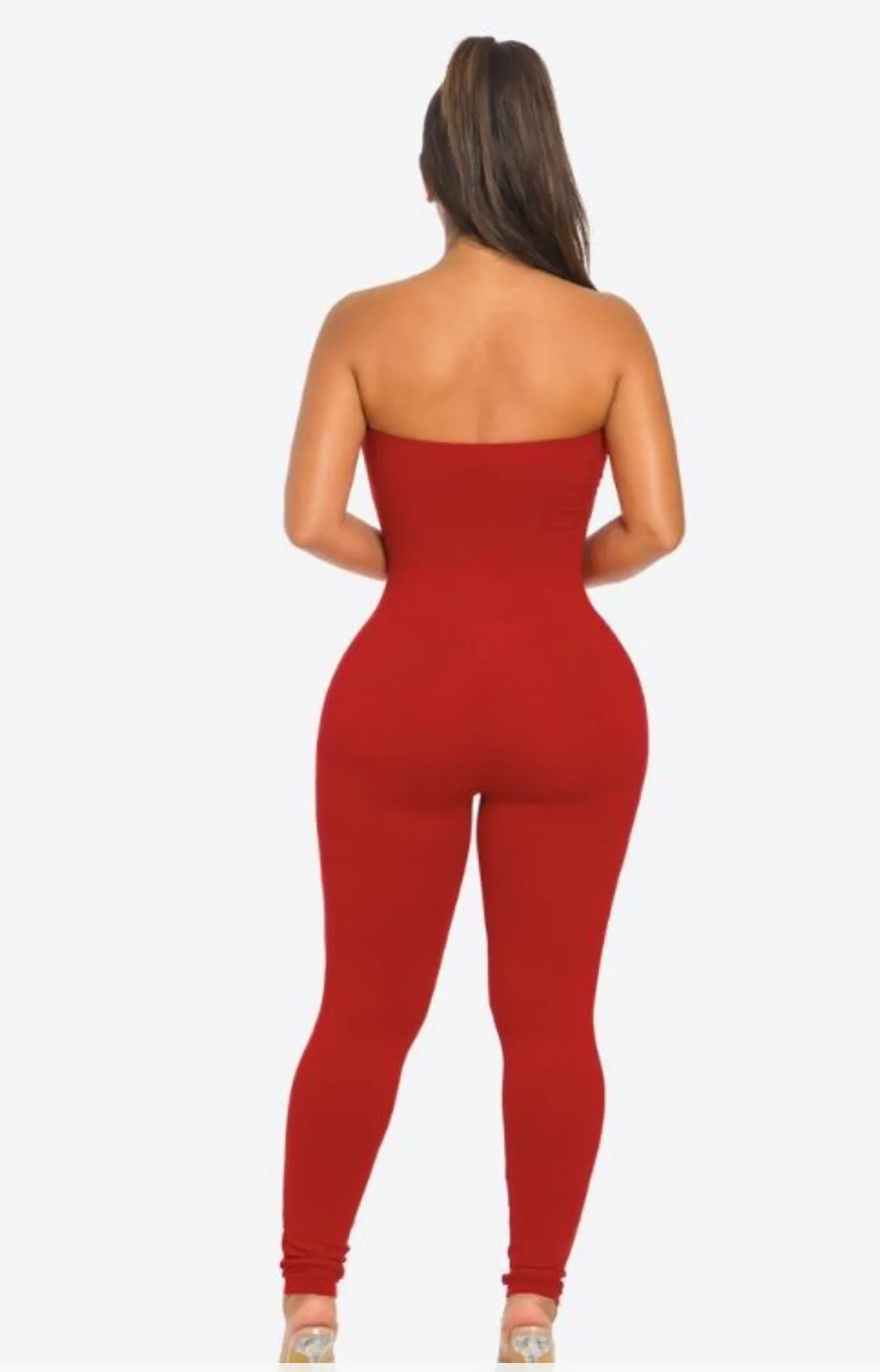 Becky jumpsuit red pre order 2/7