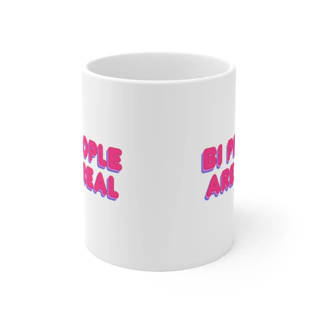Bi People Are Real Mug