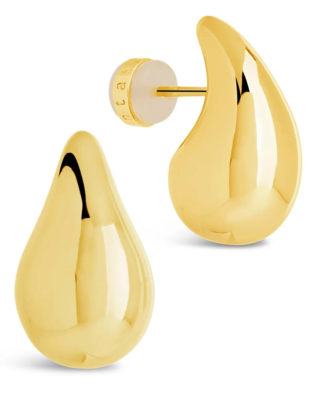 Kimberly Bold Teardrop Stud Earrings